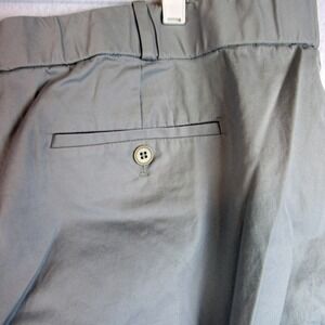 Talbots Pants Gray Plus Crop Ankle Chino Women's Size 24W